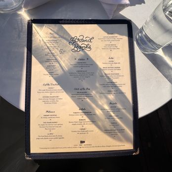 Grand Banks - Menu - Bars Near Me - New York, New York