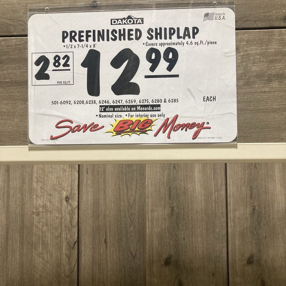 Dakota Timber Company - Sign at Menards - Hardware Stores Near Me - Fargo, North Dakota