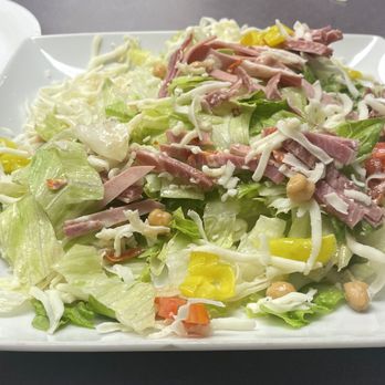 Jerry's Pizza - Antipasto salad with amazing dressings - Pizza Near Me - Canoga Park, California