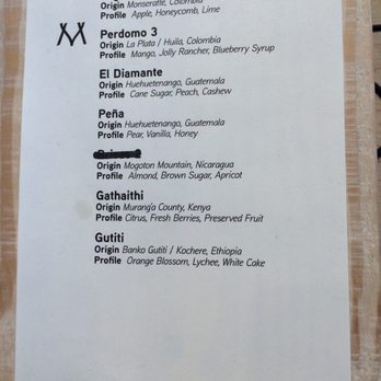 Matchstick Coffee - Coffee menu - Coffee & Tea Near Me - Vancouver, British Columbia