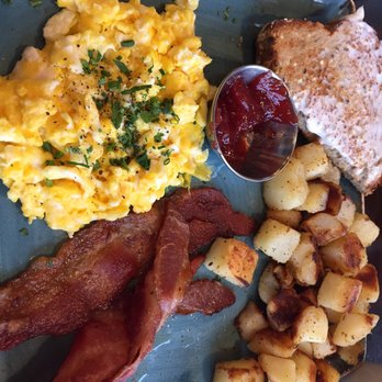 First Watch - Scrambled eggs, bacon, potatoes & toast. - Breakfast & Brunch Near Me - Bellevue, Nebraska First Watch - Scrambled eggs, bacon, potatoes & toast. - Breakfast & Brunch Near Me - Bellevue, Nebraska