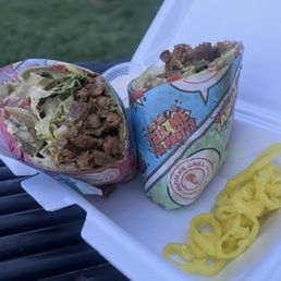 Beef Shawarma Wrap