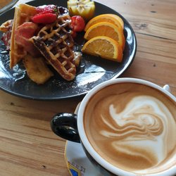 Sweet As - Let's get some guesses as to what my latte art is?