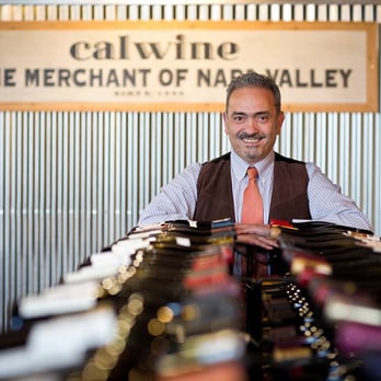 CALWINE - a man in a wine merchant's shop - Beer, Wine & Spirits Near Me - Napa, California CALWINE - a man in a wine merchant's shop - Beer, Wine & Spirits Near Me - Napa, California