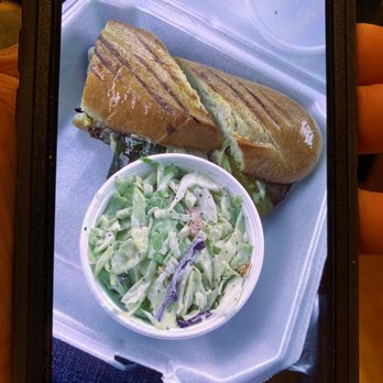 Meester Zebra - Cuban sandwich and coleslaw - American Near Me - Cathedral City, California Meester Zebra - Cuban sandwich and coleslaw - American Near Me - Cathedral City, California