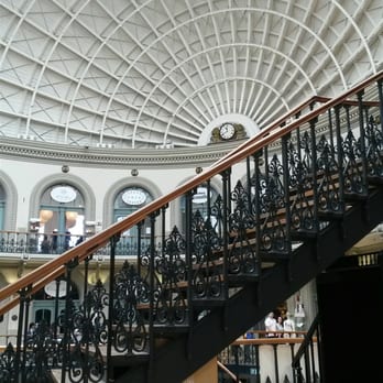 The Corn Exchange - Ornate ceiling and stairs - Restaurants Near Me - Leeds, XWY The Corn Exchange - Ornate ceiling and stairs - Restaurants Near Me - Leeds, XWY