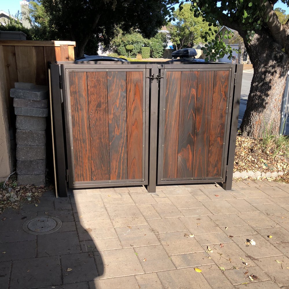 Brian's Welding - Trash/recycling bin - Fences & Gates Near Me - San Jose, California