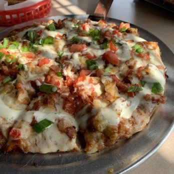 Mountain Mike's Pizza - Small BBQ At The Ranch Pizza (10") $20.99, yummy 7.0/10 - Pizza Near Me - Lake Forest, California Mountain Mike's Pizza - Small BBQ At The Ranch Pizza (10") $20.99, yummy 7.0/10 - Pizza Near Me - Lake Forest, California