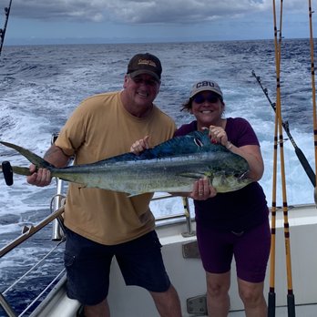 Strike Zone Sportfishing - Mahi mahi! Within minutes of setting sail. - Boat Charters Near Me - Kihei, Hawaii Strike Zone Sportfishing - Mahi mahi! Within minutes of setting sail. - Boat Charters Near Me - Kihei, Hawaii