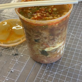 Kitchen Door - Pork Ramen (Spicy) - Korean Near Me - Farmingdale, New York Kitchen Door - Pork Ramen (Spicy) - Korean Near Me - Farmingdale, New York