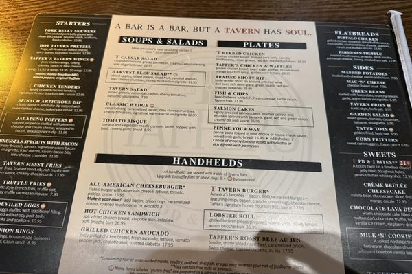 Menu photo 2 Taffer's Tavern Alpharetta Alpharetta, GA Menu photo 2 Taffer's Tavern Alpharetta Alpharetta, GA