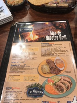 Menu photo 4 Los Magueyes Burbank, IL