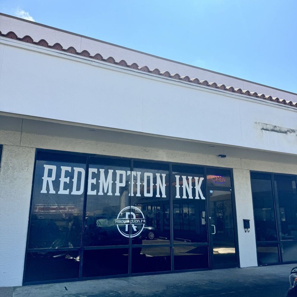 Redemption Ink - Front of shop (BY THE SHIPLEY's) - Tattoo Near Me - Houston, Texas