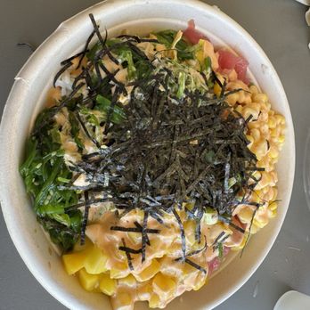 Poke Tiki - Tuna poke ball - Seafood Near Me - Costa Mesa, California Poke Tiki - Tuna poke ball - Seafood Near Me - Costa Mesa, California