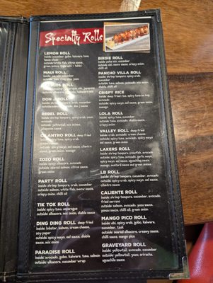 Menu photo 6 Razo Sushi Bar Northridge, CA Menu photo 6 Razo Sushi Bar Northridge, CA