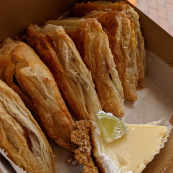 Versailles - Guava and Cheese Pastelitos and Key Lime Pie for Takeaway - Cuban Near Me - Miami, Florida Versailles - Guava and Cheese Pastelitos and Key Lime Pie for Takeaway - Cuban Near Me - Miami, Florida