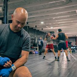 Jay’s Training Grounds - Boxing class before Muay Thai class
