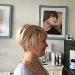 Beautiful client with radiant color/ cut by Kelley