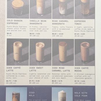 Blue Bottle Coffee - Menu 9/6/26 - Coffee & Tea Near Me - Las Vegas, Nevada Blue Bottle Coffee - Menu 9/6/26 - Coffee & Tea Near Me - Las Vegas, Nevada