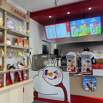 Mixue - inside - Bubble Tea Near Me - Irvine, California Mixue - inside - Bubble Tea Near Me - Irvine, California