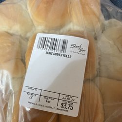 Friends And Family Market - Great white dinner rolls!