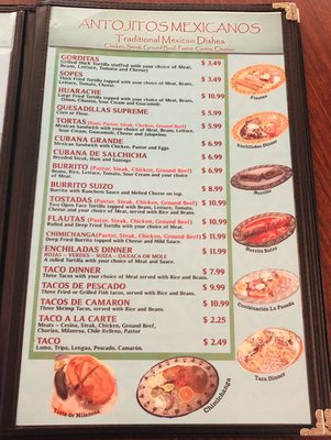 Menu photo 8 La Presa Mount Prospect, IL
