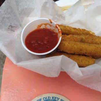 Schooner Wharf Bar - Mozzarella Sticks - Seafood Near Me - Key West, Florida Schooner Wharf Bar - Mozzarella Sticks - Seafood Near Me - Key West, Florida