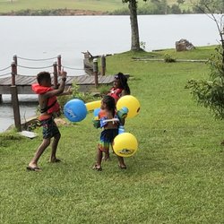 Nice areas for the kids to play