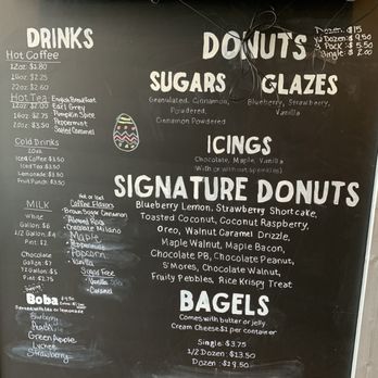 Padiddle Donuts - Menu - Coffee & Tea Near Me - Beallsville, Pennsylvania