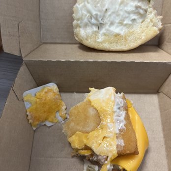 McDonald's - Filet O Fish with paper inside EW - Fast Food Near Me - Santa Clara, California McDonald's - Filet O Fish with paper inside EW - Fast Food Near Me - Santa Clara, California