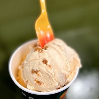 Dumont Creamery & Cafe - Biscoff and Butterscotch (medium mix and match) plus color changing spoon?! - Ice Cream & Frozen Yogurt Near Me - San Jose, California Dumont Creamery & Cafe - Biscoff and Butterscotch (medium mix and match) plus color changing spoon?! - Ice Cream & Frozen Yogurt Near Me - San Jose, California
