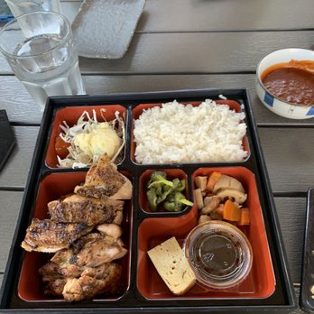 Sumika - Charcoal grilled Chicken Bento Box (5/5) - Japanese Near Me - Los Altos, California