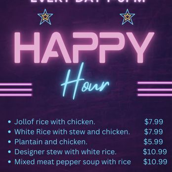 Alief African Kitchen - Join us for happy hour from 1-3pm everyday - African Near Me - Houston, Texas Alief African Kitchen - Join us for happy hour from 1-3pm everyday - African Near Me - Houston, Texas