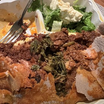Cafe Romanat - Meat Combination - Ethiopian Near Me - Oakland, California Cafe Romanat - Meat Combination - Ethiopian Near Me - Oakland, California