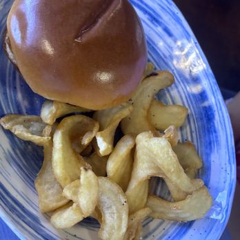 Waves Bar & Grill - Kids cheeseburger with fries - American Near Me - Panama City Beach, Florida Waves Bar & Grill - Kids cheeseburger with fries - American Near Me - Panama City Beach, Florida