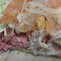 PrimoHoagies - Audie, sliced in half from Primo in Kingston