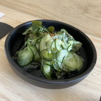 Azai Hand Roll - Cucumber Salad - Sushi Bars Near Me - Los Angeles, California Azai Hand Roll - Cucumber Salad - Sushi Bars Near Me - Los Angeles, California