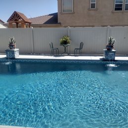 Love my new pool. Love my new pool.
