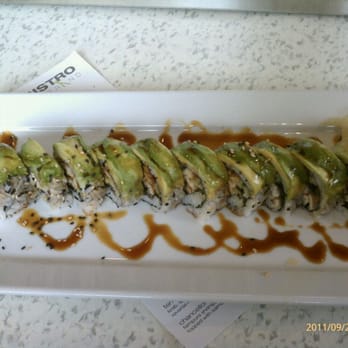 The Bistro At the Strand - Caterpillar roll - Asian Fusion Near Me - La Jolla, California