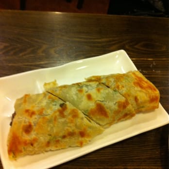 Dumpling Cafe - Beef Roll (Roast Beef with Scallion Pancake) (6.95) - Taiwanese Near Me - Boston, Massachusetts