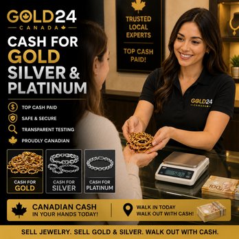 Gold24 Canada - Gold Buyers Near Me - Toronto, Ontario Gold24 Canada - Gold Buyers Near Me - Toronto, Ontario