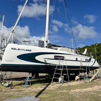 Nautical Yacht Wrap - Our Outremer 51 Yacht Wrap. - Vehicle Wraps Near Me - La Jolla, California Nautical Yacht Wrap - Our Outremer 51 Yacht Wrap. - Vehicle Wraps Near Me - La Jolla, California