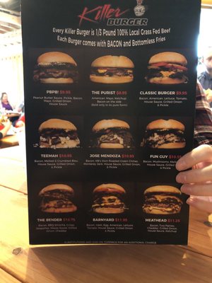 Menu photo 4 Killer Burger Hazel Dell Vancouver, WA Menu photo 4 Killer Burger Hazel Dell Vancouver, WA