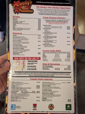 Menu photo 1 Rockys Hot Chicken Shack Greenville, SC Menu photo 1 Rockys Hot Chicken Shack Greenville, SC