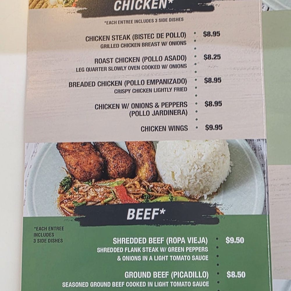 Cedeno's Cuban Cafe - menu - Cuban Near Me - Plantation, Florida Cedeno's Cuban Cafe - menu - Cuban Near Me - Plantation, Florida