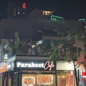 Parakeet Cafe - Little Italy - The restaurant after dark. - Breakfast & Brunch Near Me - San Diego, California Parakeet Cafe - Little Italy - The restaurant after dark. - Breakfast & Brunch Near Me - San Diego, California