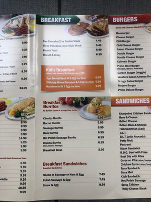 Menu photo 4 Primo Burgers No 7 Palmdale, CA