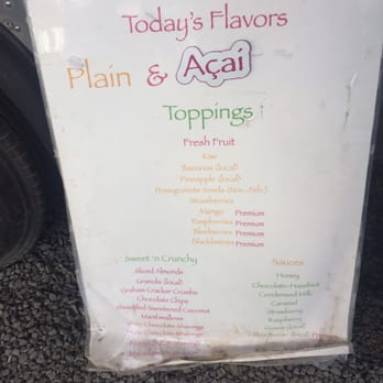 Ono Yo - Toppings sheet - Ice Cream & Frozen Yogurt Near Me - Kahuku, Hawaii Ono Yo - Toppings sheet - Ice Cream & Frozen Yogurt Near Me - Kahuku, Hawaii