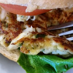 Crab Cake Sandwich