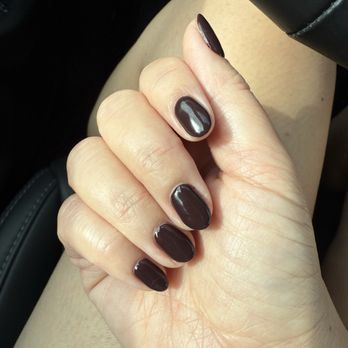 Bella Nora Nail & Spa - Love my no chip! Nail tech: Hanna. Color: ZGel 84 "Camp Ground"; $43 as of Aug 2025 - Nail Salons Near Me - Plainfield, Illinois